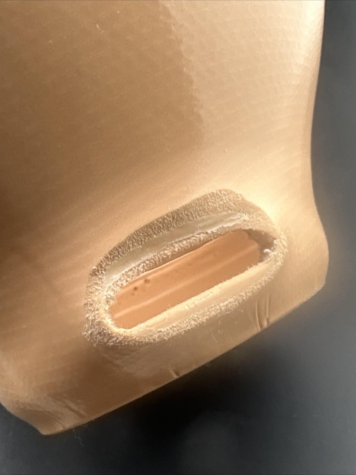 Right Above Knee Prosthetic Socket. Not For Medical Use.