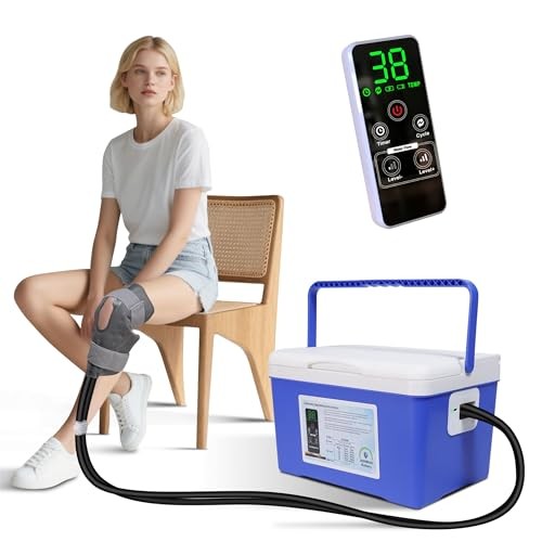 Cold Therapy Machine, Built-in 3000mAh Battery, Cold Therapy for Knee