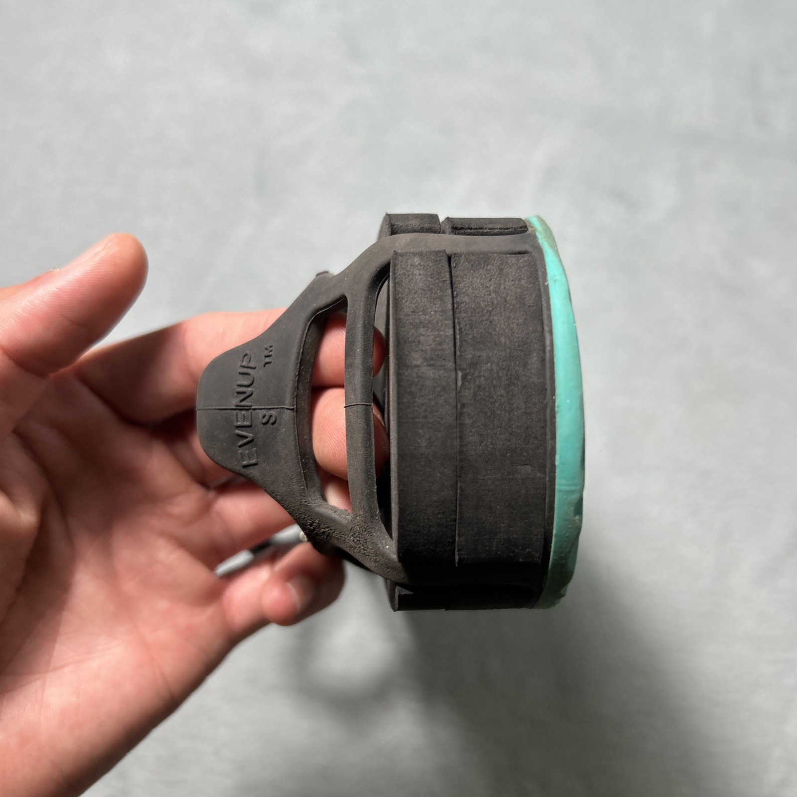 ProCare EvenUp Shoe layering Lift Balancer Small Green Black Strap Adjustable