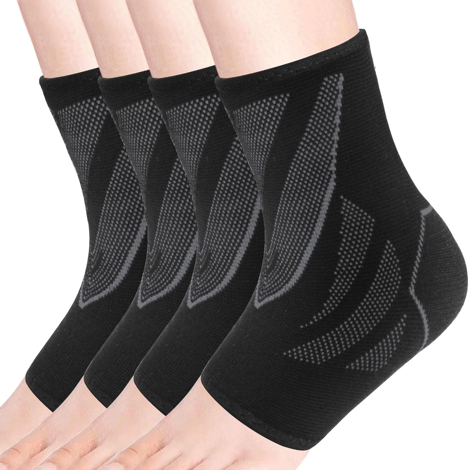 Ankle Guards,2 Pairs Ankle Brace for Women & Men,Ankle Compression Sleeve,Volley