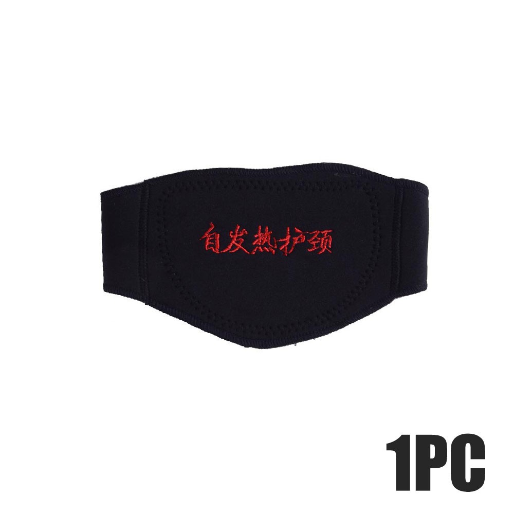 Self Heating Neck Support Brace Collar Magnetic Pain Relief Heat Pad Tourmaline