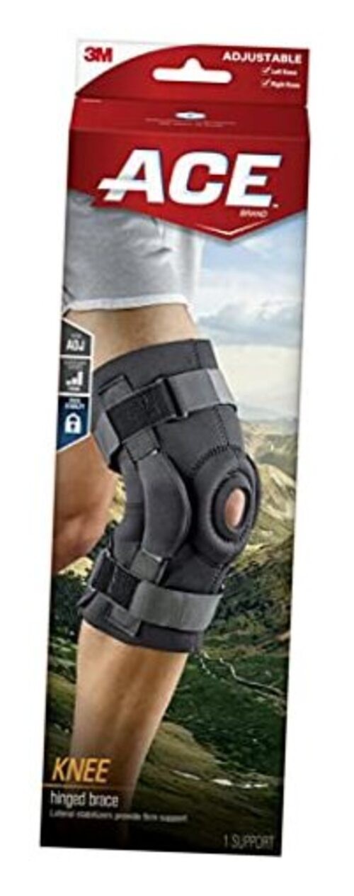 ACE Brand Provides Firm, Stabilizing 1 Count (Pack of 1) Hinged Knee Brace