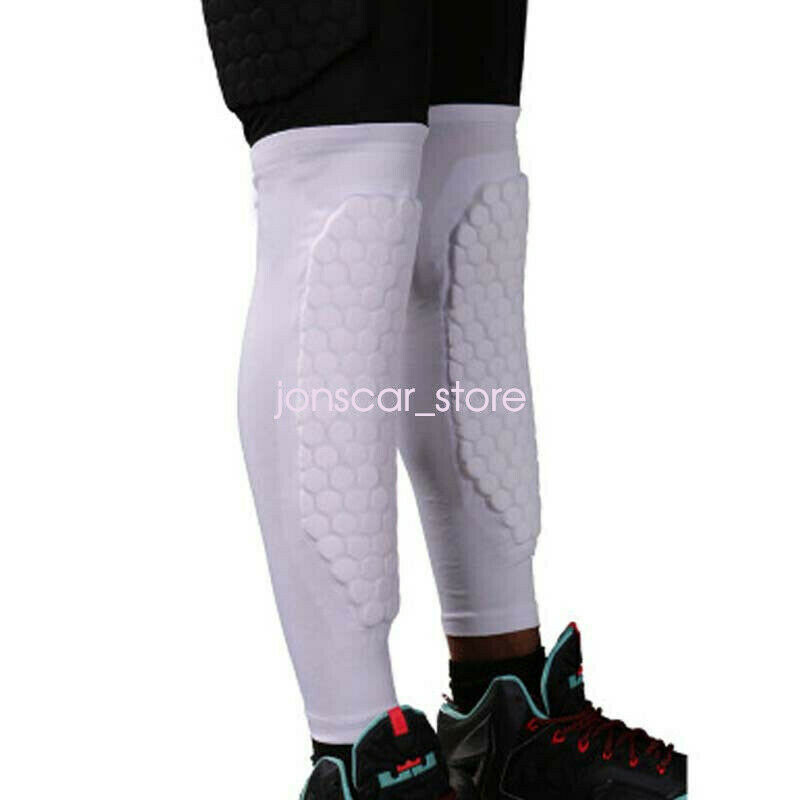 Upgrated Honeycomb Knee Pad Crashproof Basketball Leg Long Sleeve Protector Gear