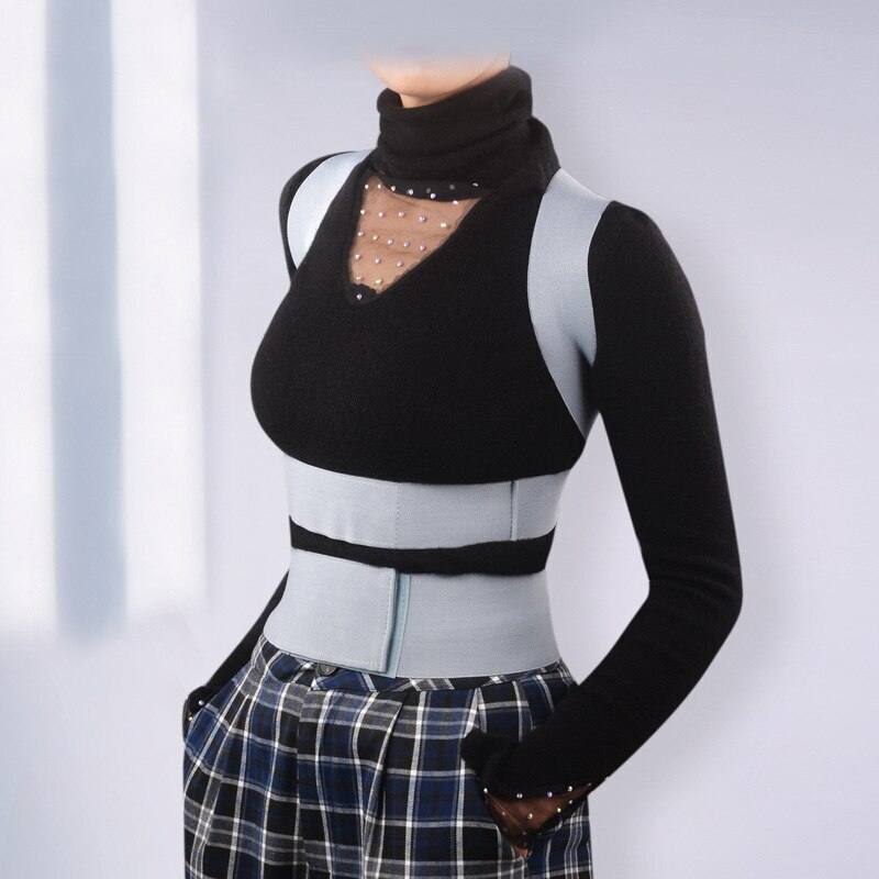 Invisible Chest Posture Corrector Back Scoliosis Brace SpineBelt Correction Belt