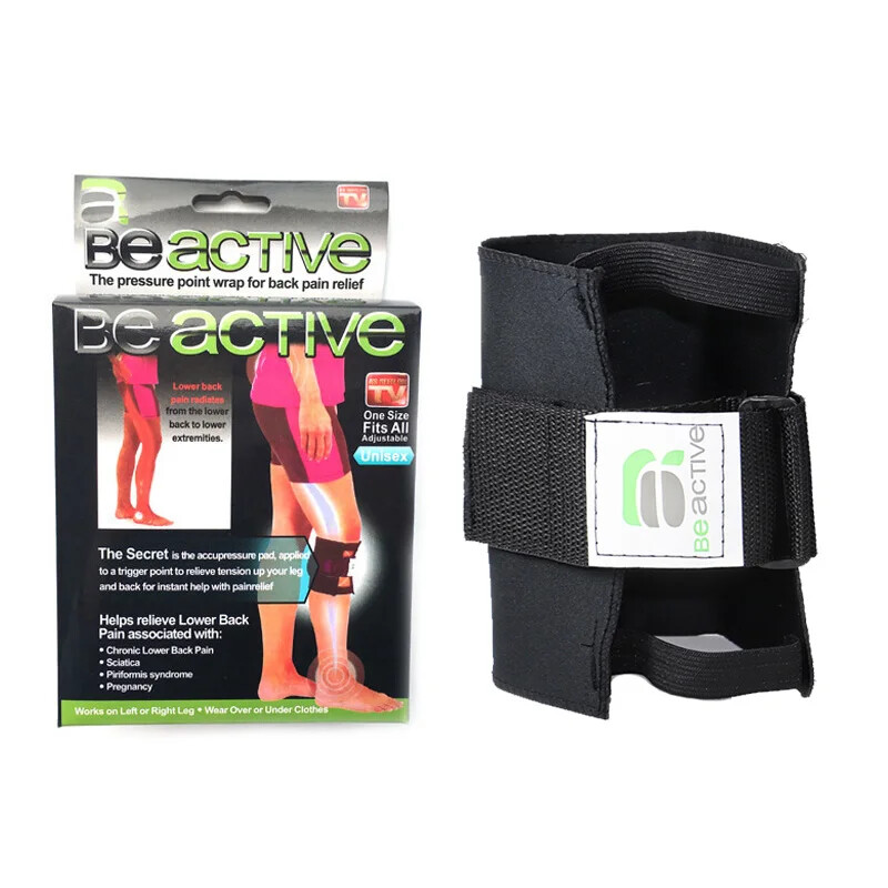 Insta Life Back Knee Beactive Brace Pain Acupressure Point Nerve Support Sciatic