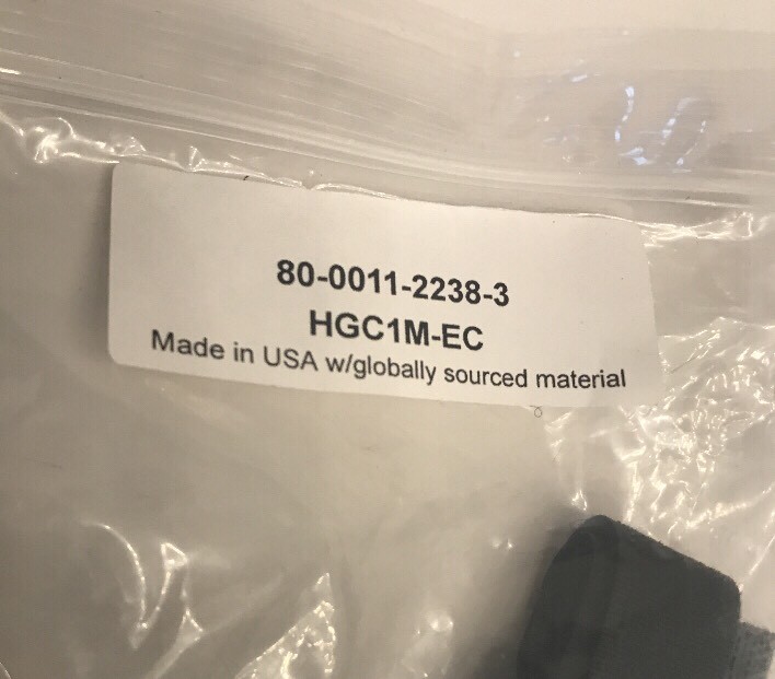 Heel Grounding Strap, Cup Style SCS HGC1M-EC 80-0011-2238-3 Usa Made