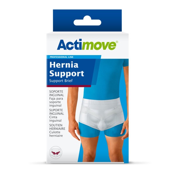 SALE!! Actimove Hernia Support Brief White Large (36″-38″) NWOP New w/o Package