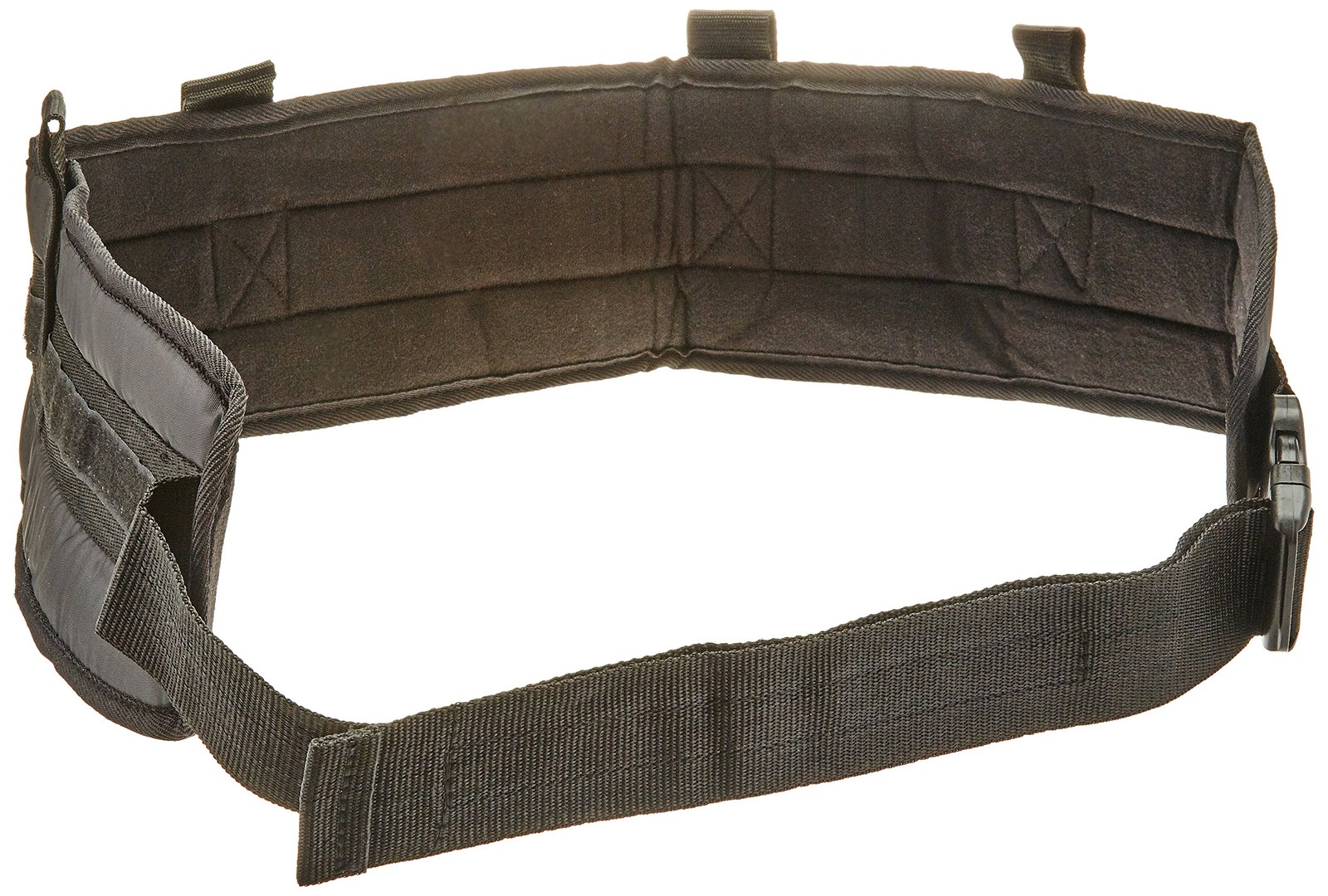 Padded Gait Belt with Handles, 5.5″ Wide Transfer Belt with 4 Loops & Quick R…