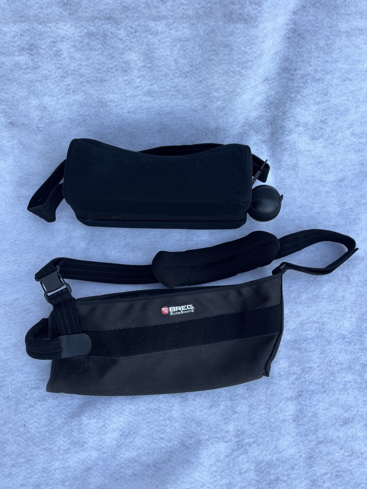 BREG SLING SHOT 2 Shoulder Support Sling Black LARGE w/ Ball Orthotics