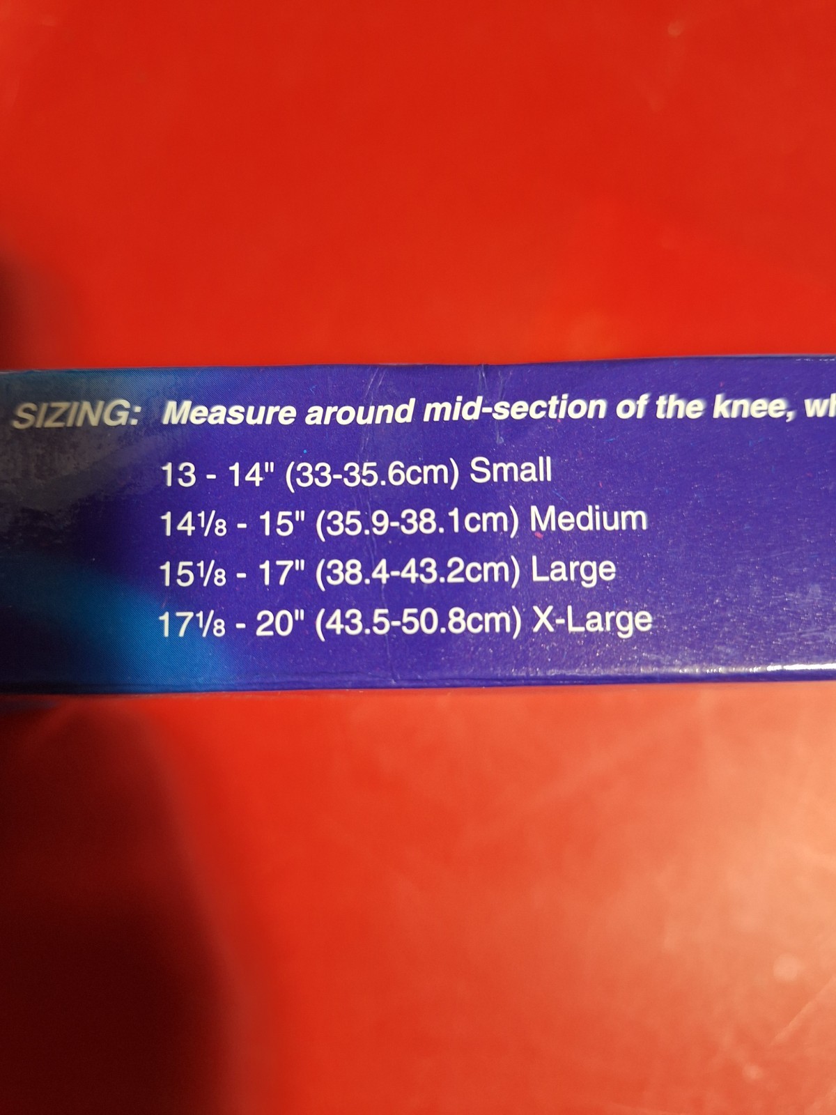 LP Support Standard Knee Support (Open Patella) 708 (NEW) XLARGE READ BELOW