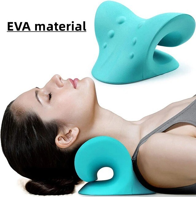 Neck Shoulder Stretcher Relaxer Cervical Cloud Shape Traction correction pillo