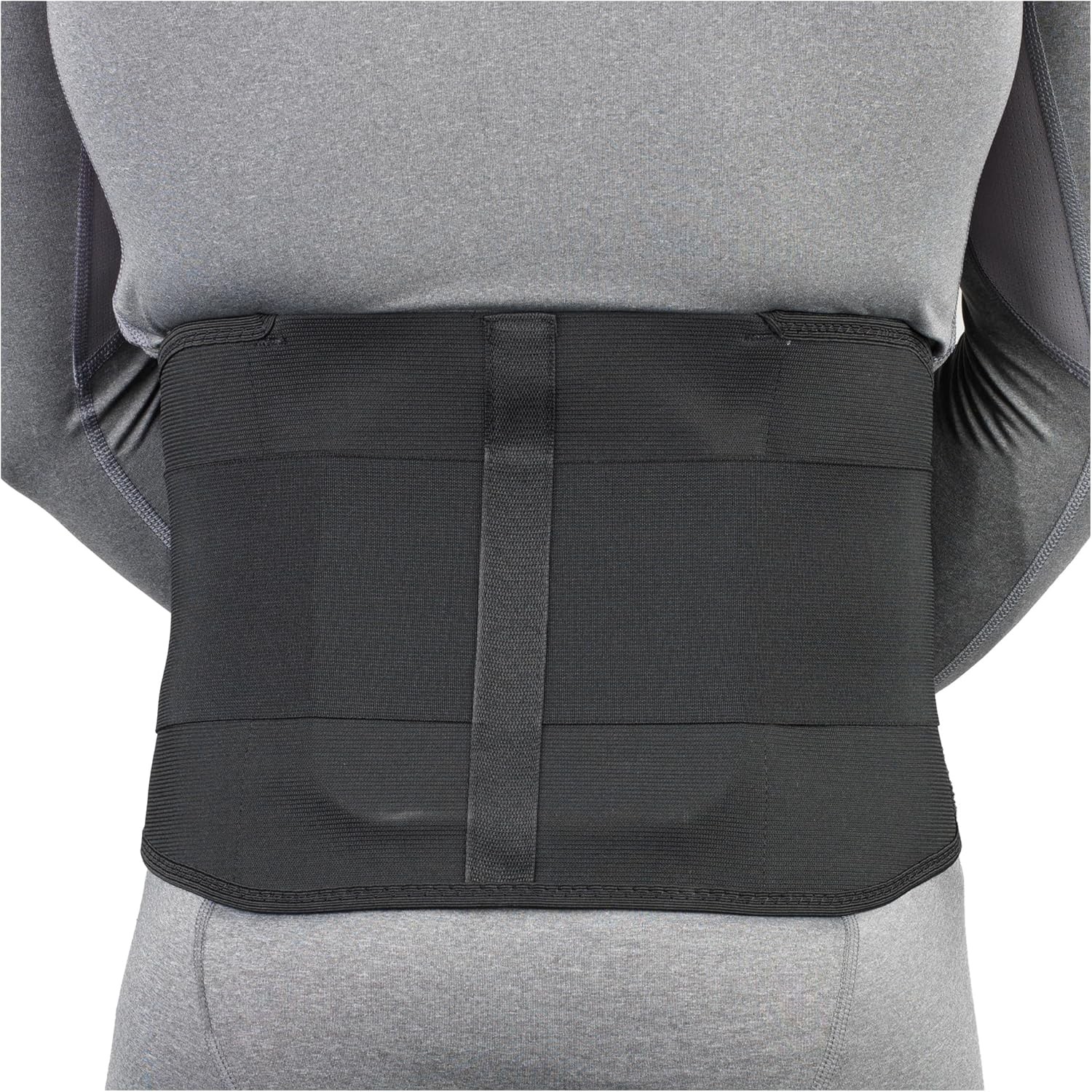 OTC Lumbosacral Support Elastic Back Brace Lumbotek 9″ Black Small