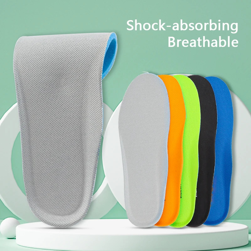 New Orthopedic Sports Insoles for Shoes Flat Foot Pad for Women Men Plantar Fasc