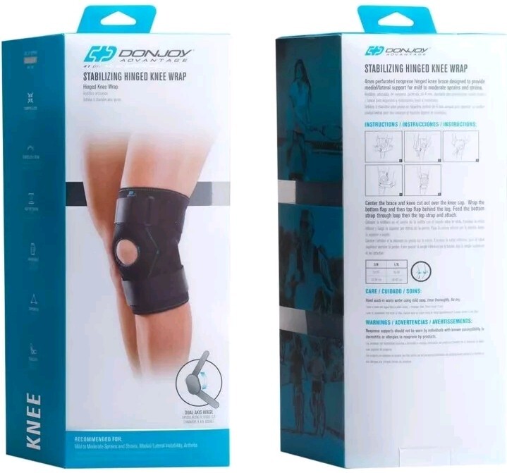 DonJoy Advantage Stabilizing Hinged Knee Wrap