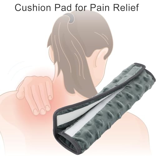 1Pc Arm Sling Padding for Neck Arm Sling Strap Cushion Minky Dot Dark Gray-1pc