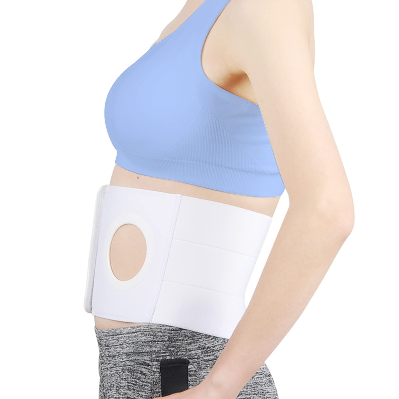Medical Ostomy Belt Ostomy Hernia Support Belt Abdominal Binder Brace Abdomen…