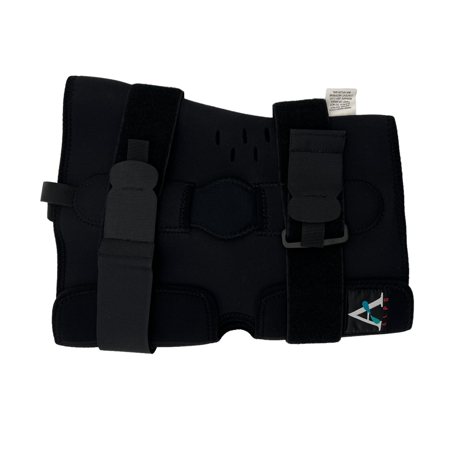 ALPS Cool fit Knee Brace Hinge Wrap Around L Medial Lateral support Neoprene