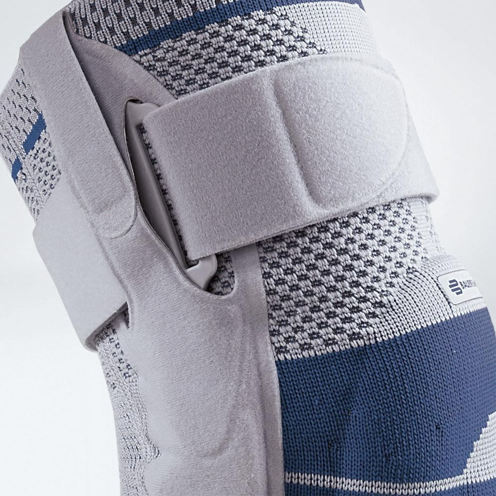 BAUERFEIND GenuTrain S Hinged Knee Brace – Beige – Left Size 6 (11041304010706)