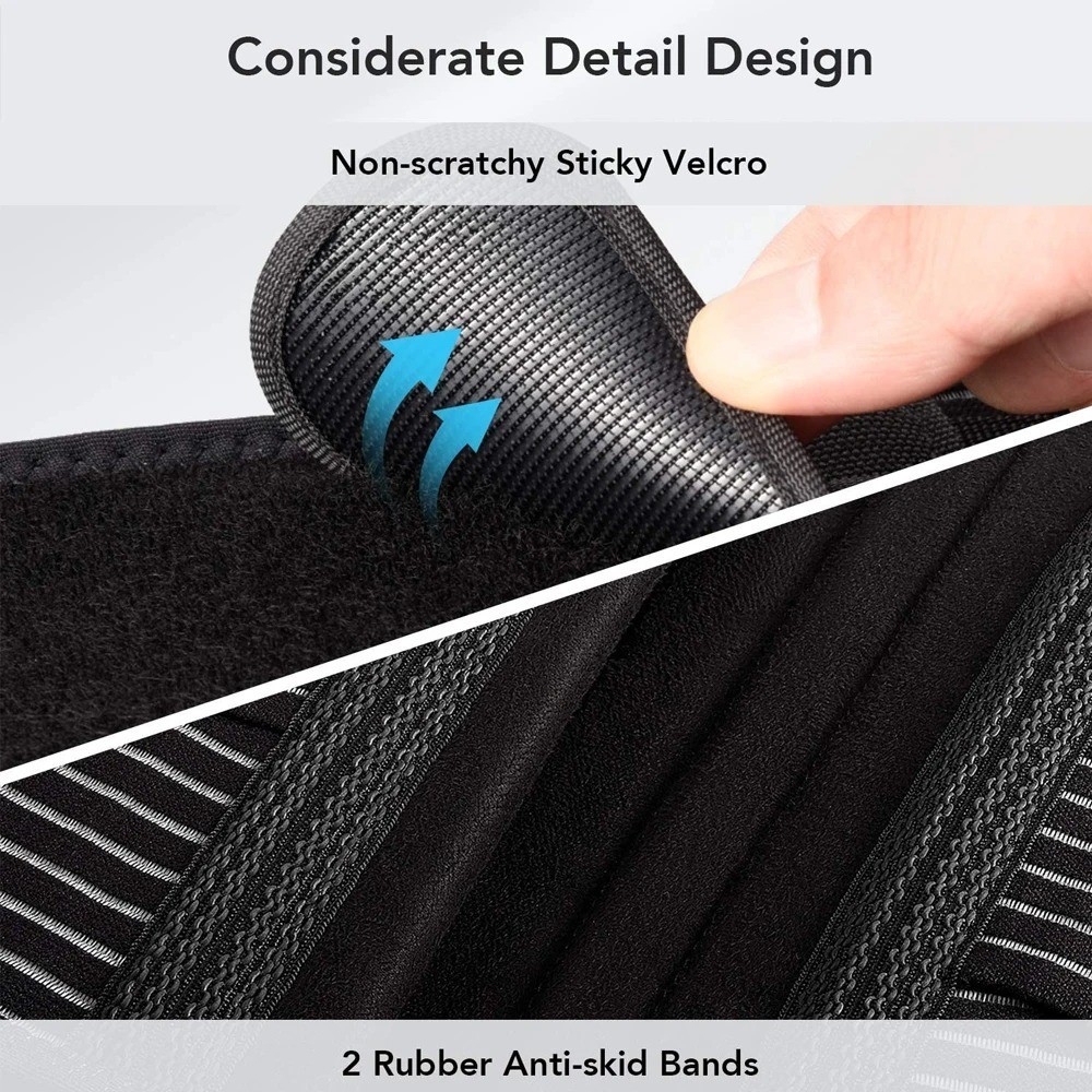Adjustable Lower Back Brace Lumbar Support Waist Belt For Men Women Pain Relief