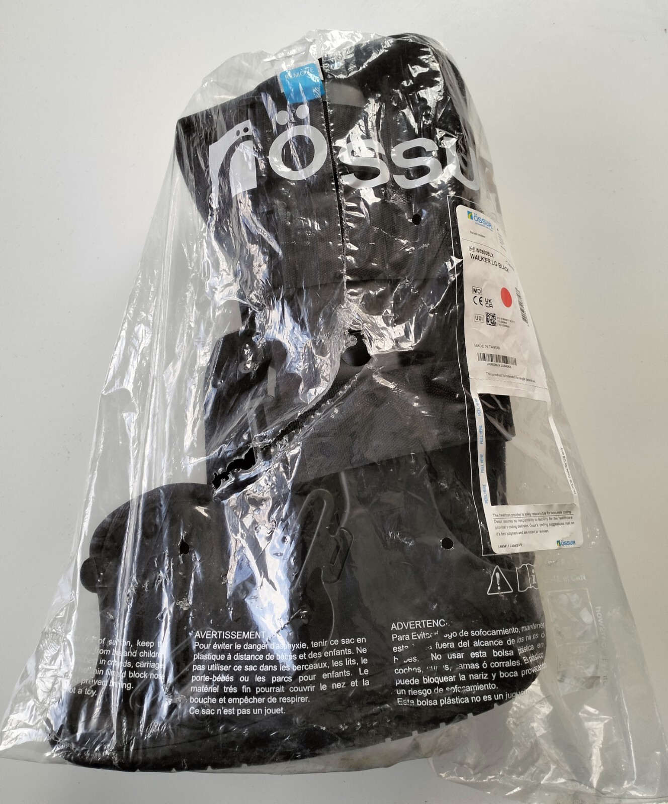 Ossur Walker LG Black Boot Formfit Walker Air ,Formfit Walker Boot
