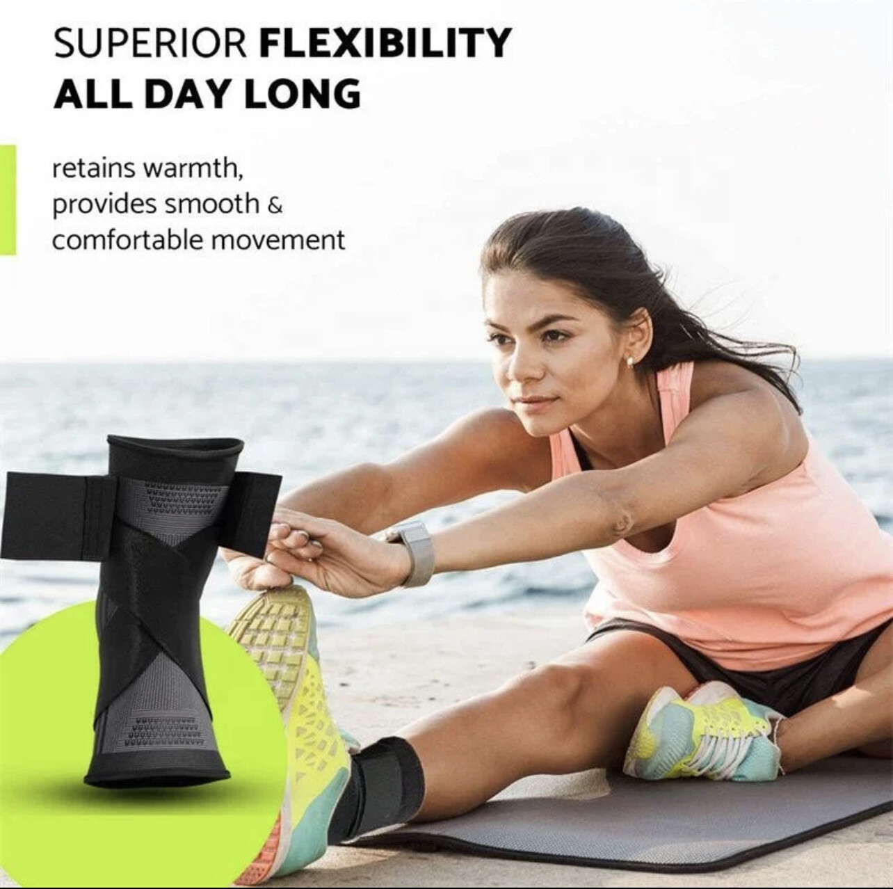 Tobillera Deportiva, protector y Soporte para Proteger el Tobillo y Pie