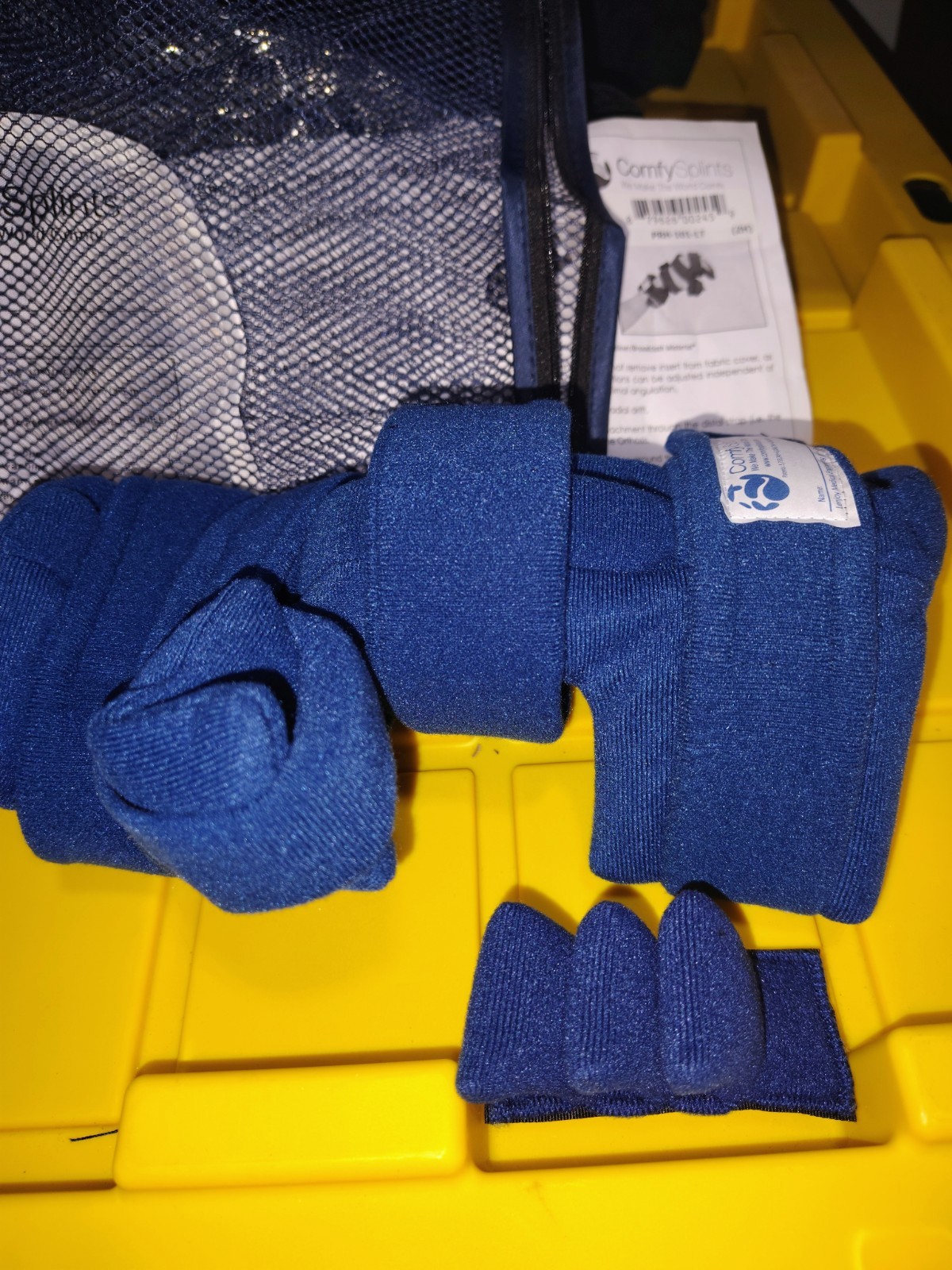 Comfy Splints ComfySplints Adult Left Hand Progressive Rest Orthosis Brace W Bag