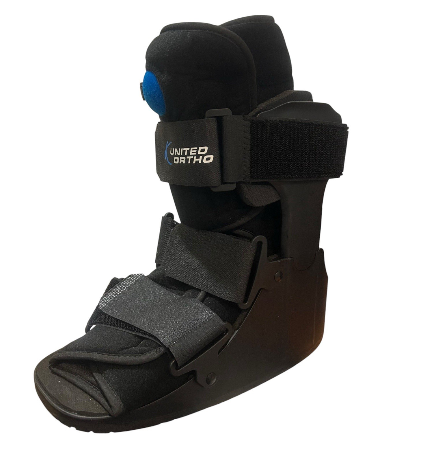 United Ortho Short Air Cam Walker Fracture Boot Medium Black
