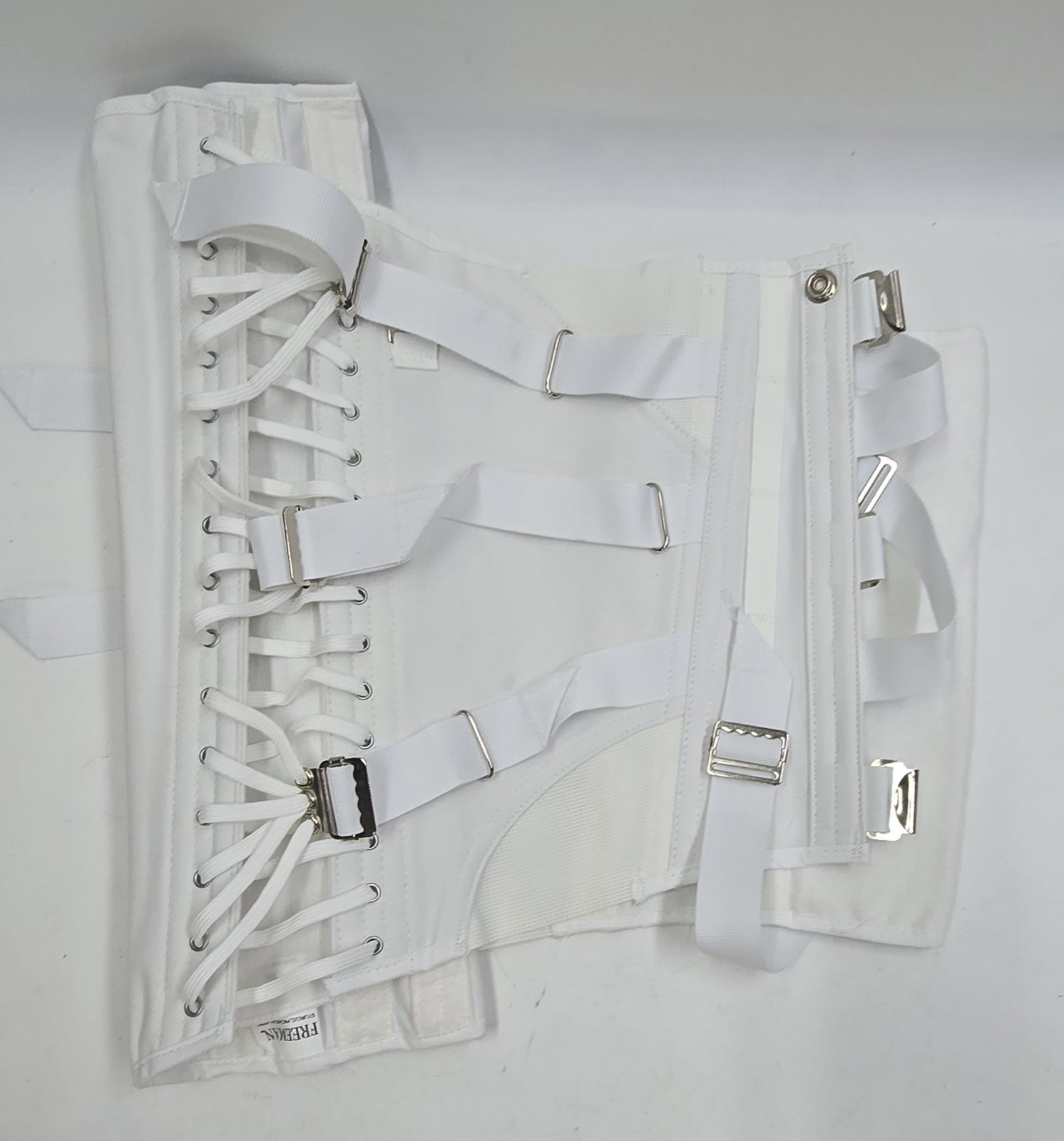 FREEMAN Men’s Lumbosacral Orthosis Model 531 Back Brace Support Size 38 White