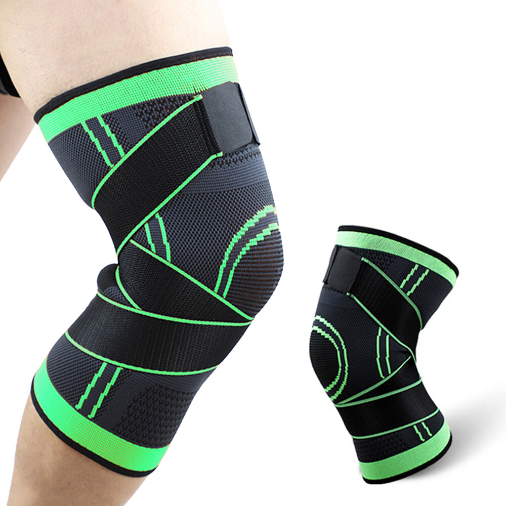 1pc Sports Knee Pad Breathable Adjustable Knee Support Kneecap U3L2