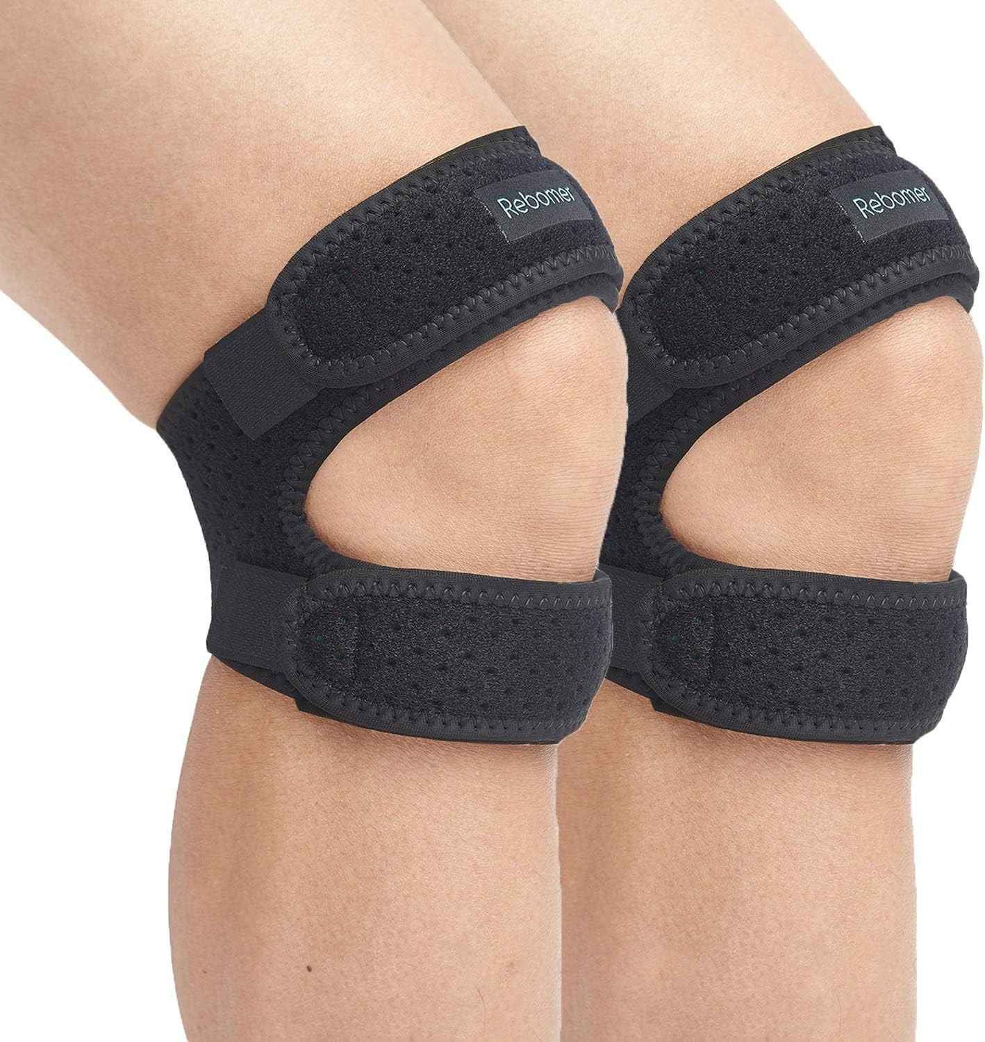 Ultimate Knee Pain Relief Strap – 3D Silicone Insert & Dual-Strap Adjustable Fit