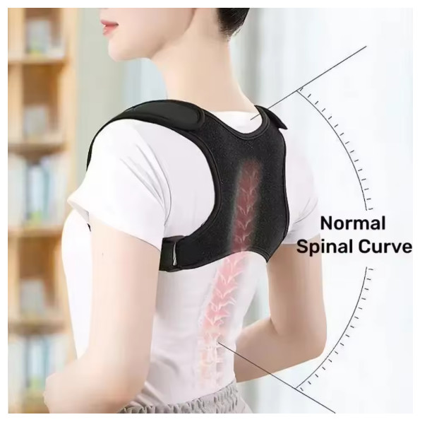 Back Posture Corrector Shoulder Straight Support Brace Belt Therapy Men Women