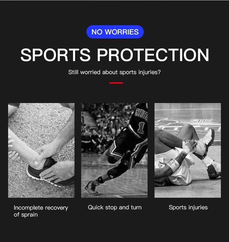 Ankle Brace Support Compression Sleeve Plantar Fasciitis Pain Relief Foot Wrap