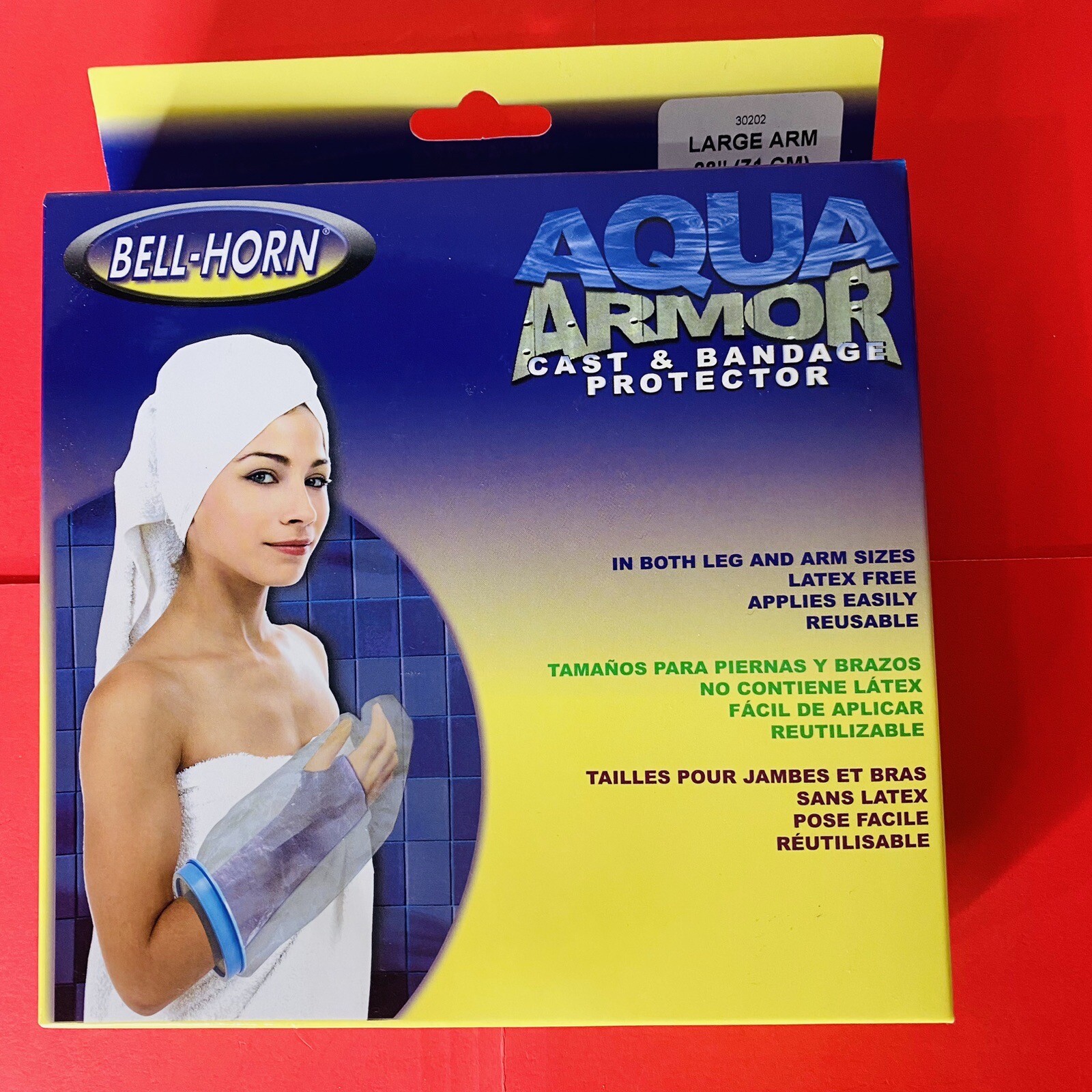 Bell-Horn Aqua Armor Cast And Bandage Protector Pediatric Large Arm 28″ (30202)