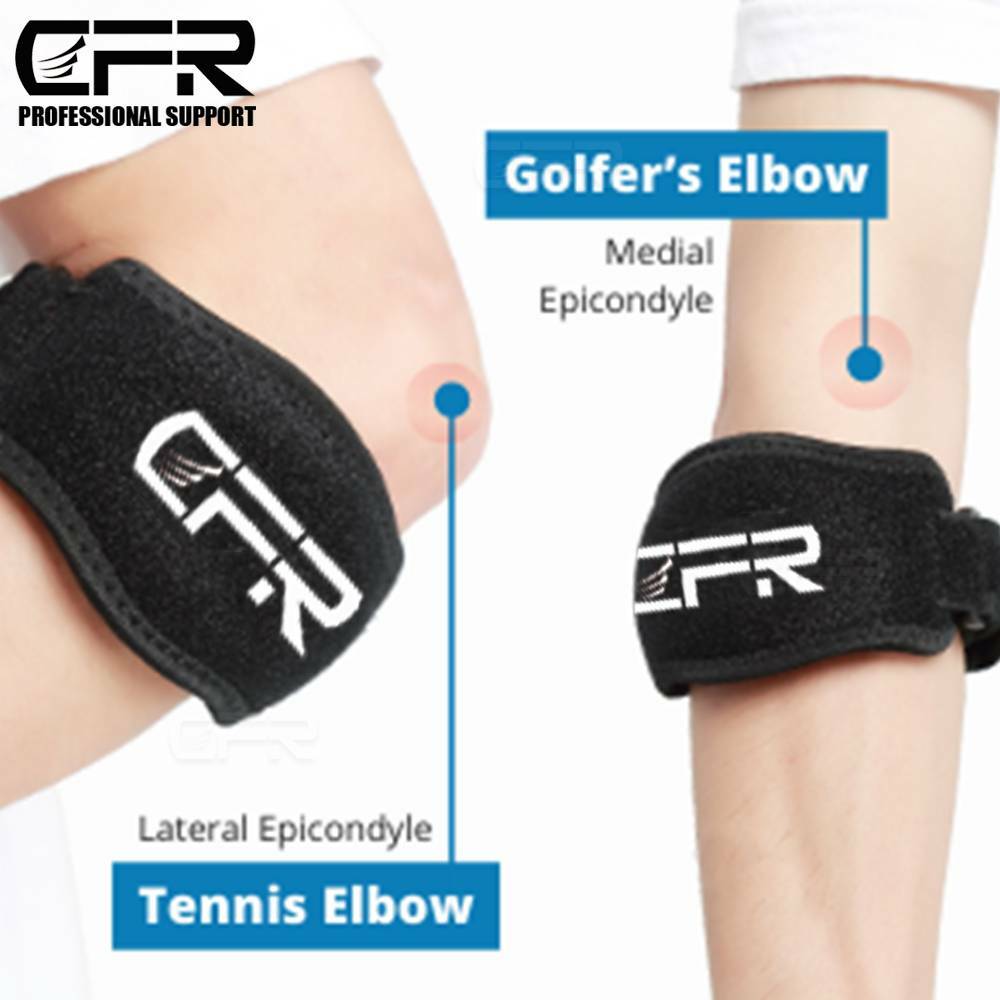 Tennis Elbow Brace Support Arthritis Tendonitis Golfer Arm Joint Pain Band Strap
