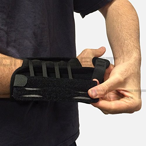 450-LT Orthosis Wrist Titan Felt Left Black Part 450-LT by Hely Weber Qty of