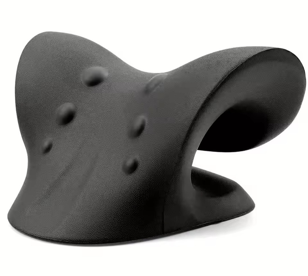 Neck And Shoulder Relaxer, C-Shape Cervical Traction , Relax Spine Alignment