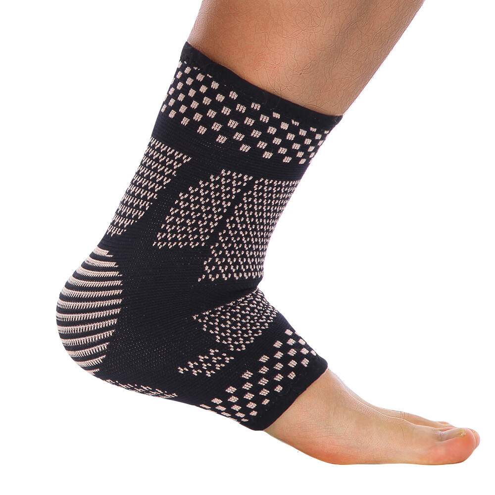 Ankle Brace Support Achilles Tendon Wrap Sleeve Socks Adjustable Arch Tendinitis