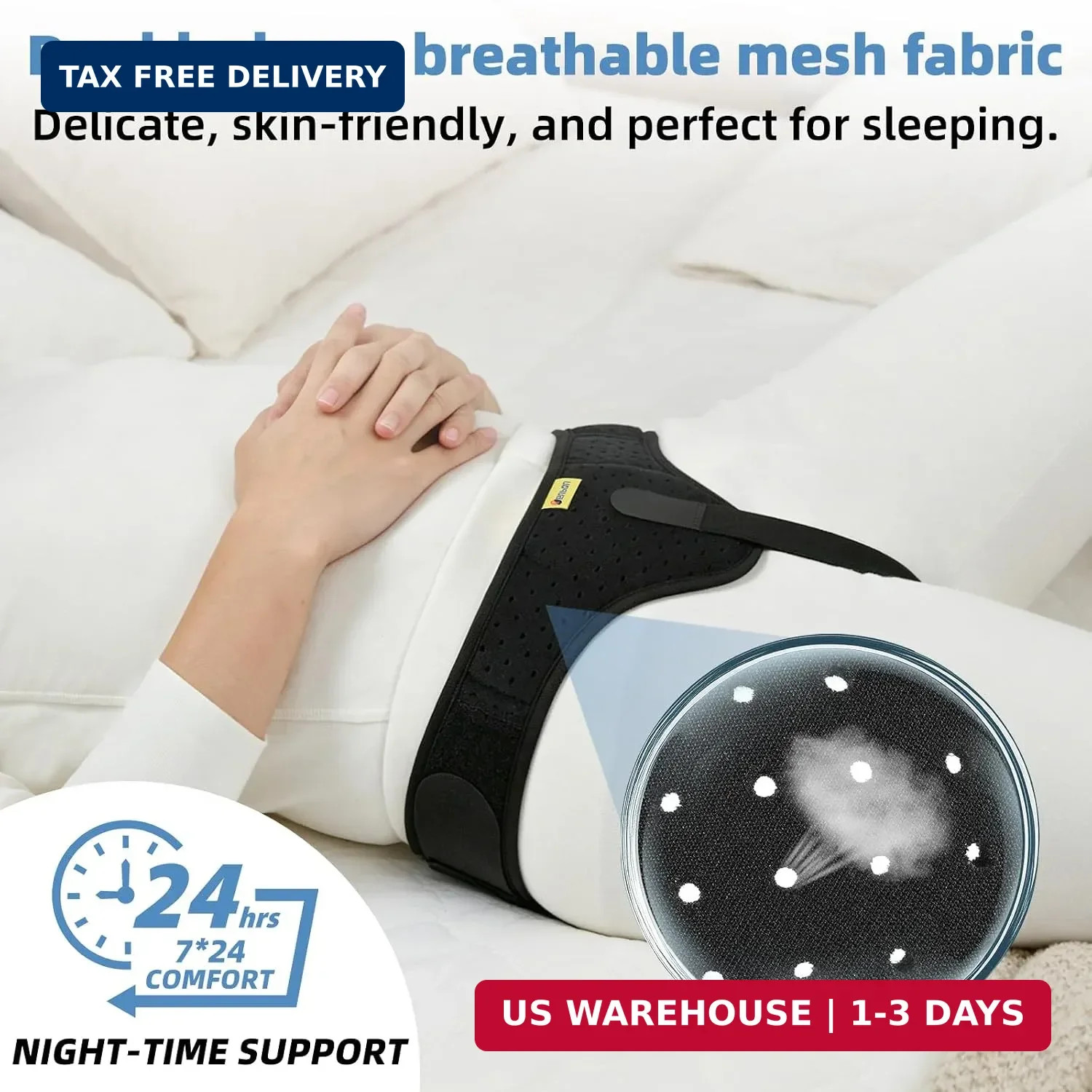 Tenbon Hernia Belts for Men and Women Left or Right Side Hernia Support.