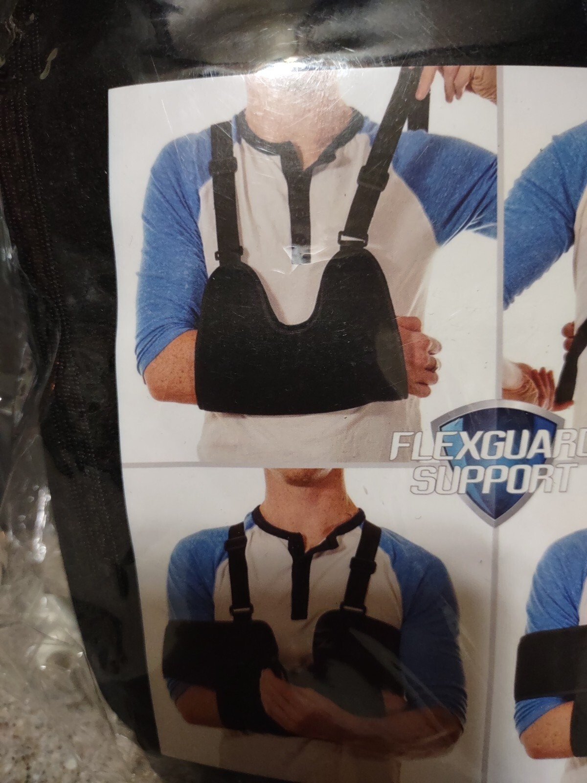 FlexGuard Support Lightweight Arm Sling for Pain and Shoulder Immobilizer for…