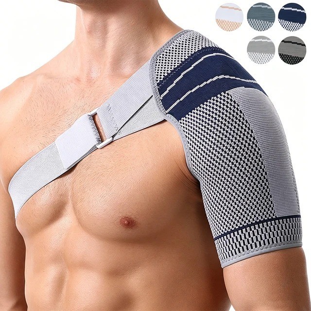 1pcs Shoulder Stability Brace Compression Sleeve for Rotator Cuff Support Injury
