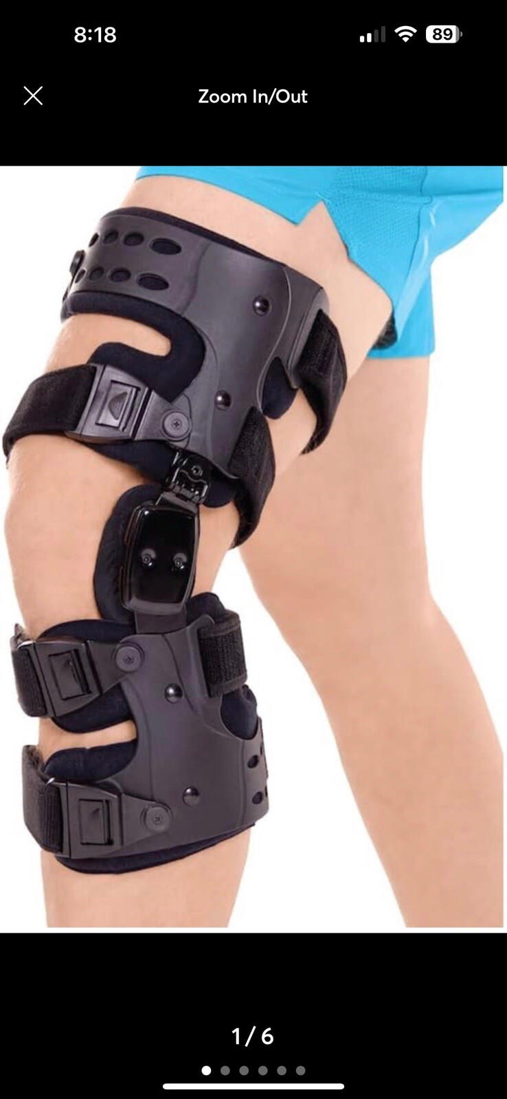 Osteoarthritis Unloader Knee Brace for Knee Pain – Best Tricompartmental(left)
