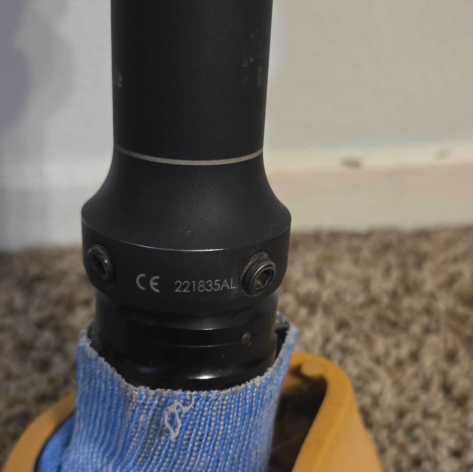 Trulife Adjustable Leg Orthosis Prosthesis w/ Foot Shell Black/Beige CE