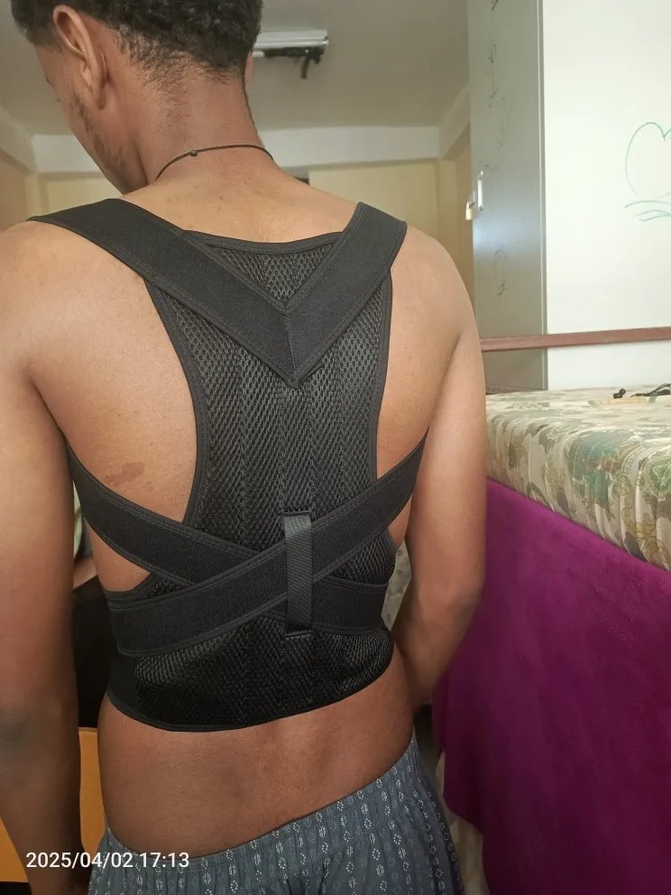 Adjustable Reinforced Belt Lumbar & Posture Corrector Vest – Back, Shoulder
