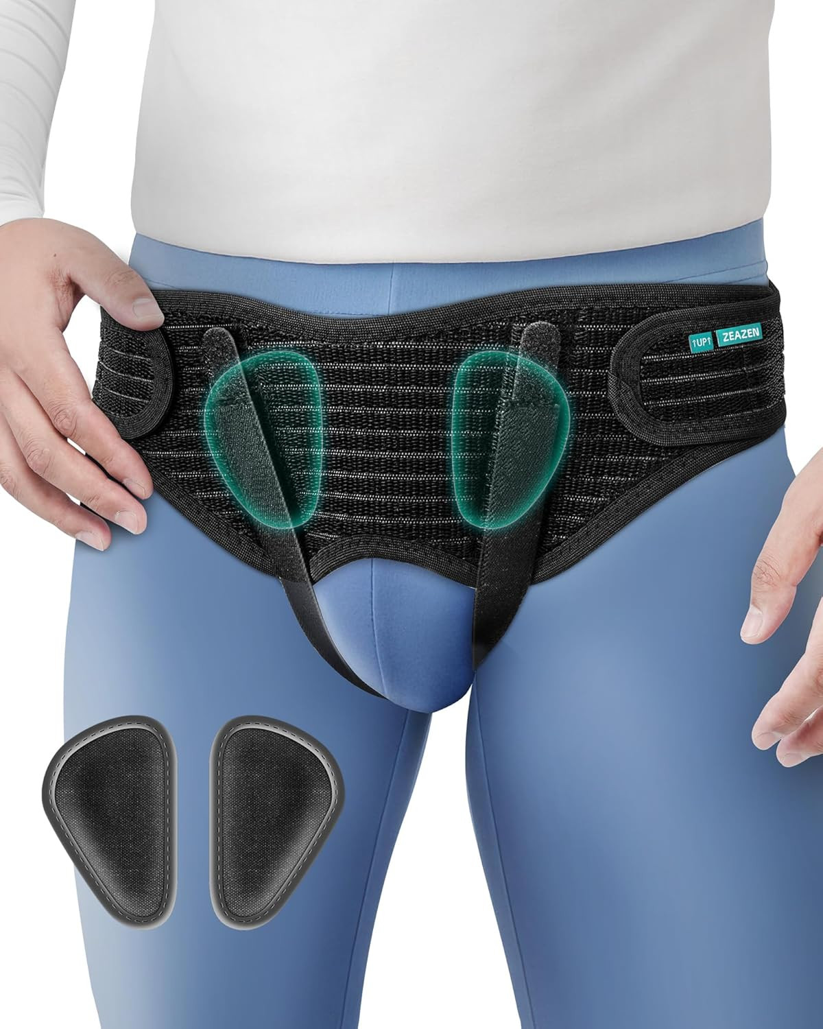 Hernia Belt for Men – Adjustable Support Brace, Comfortable & Breathable Design,