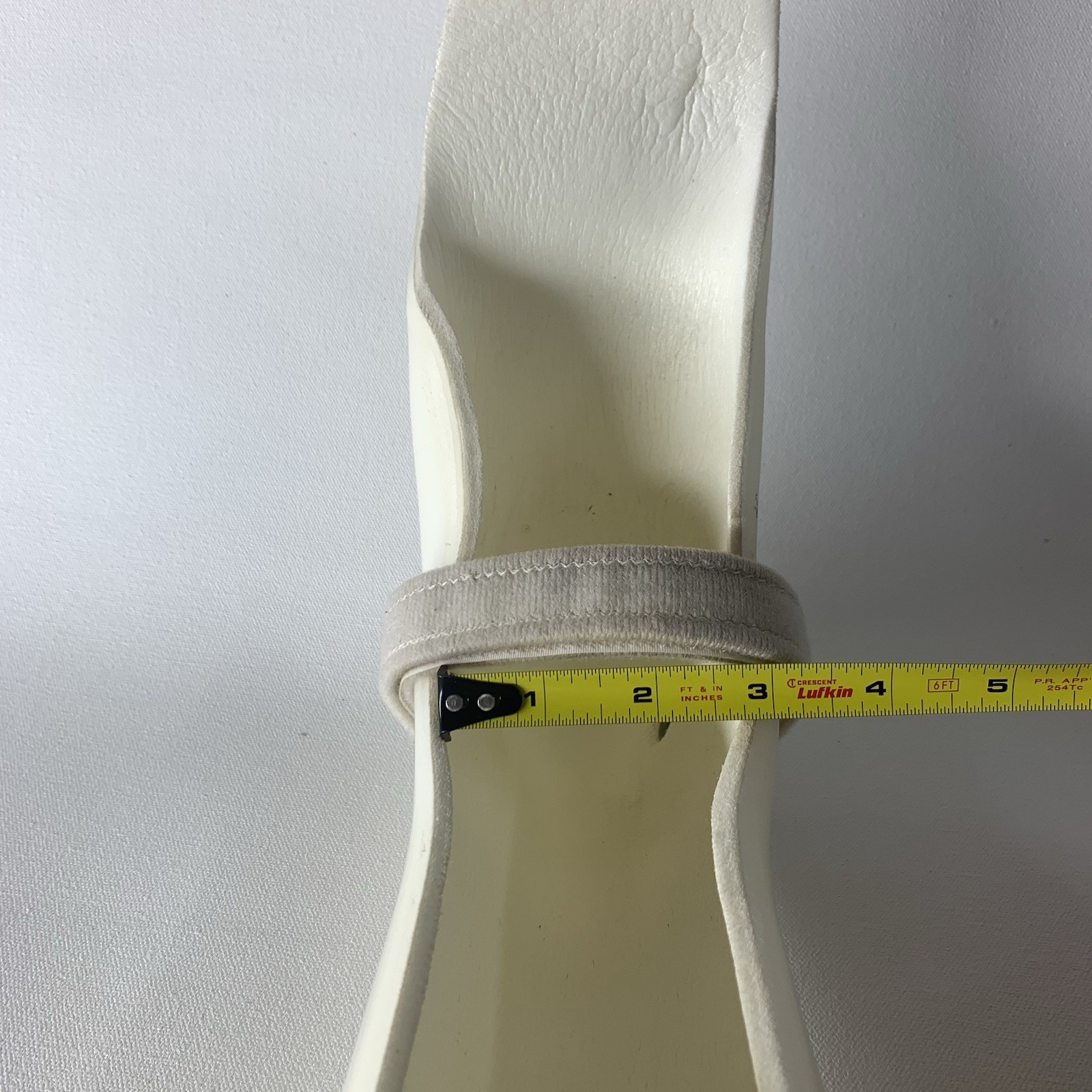 AFO Brace Ankle Foot Orthosis Thermoplastic Foot Drop White Left