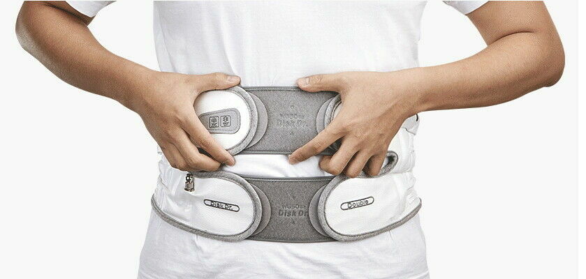 Disk Dr WG50 G2 Waist Disc Traction Rehabilitation Double Pad Air Hand Pump UPS