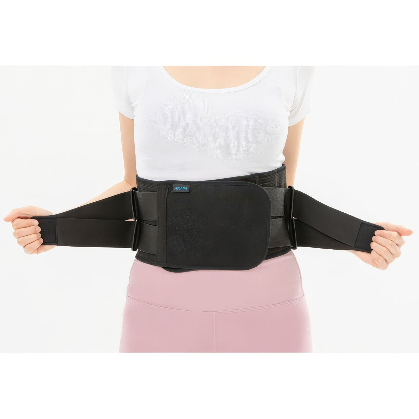 Anapa Microcurrent Waist Hard Guard Support Disc Spinal Pain Relief Athletic L