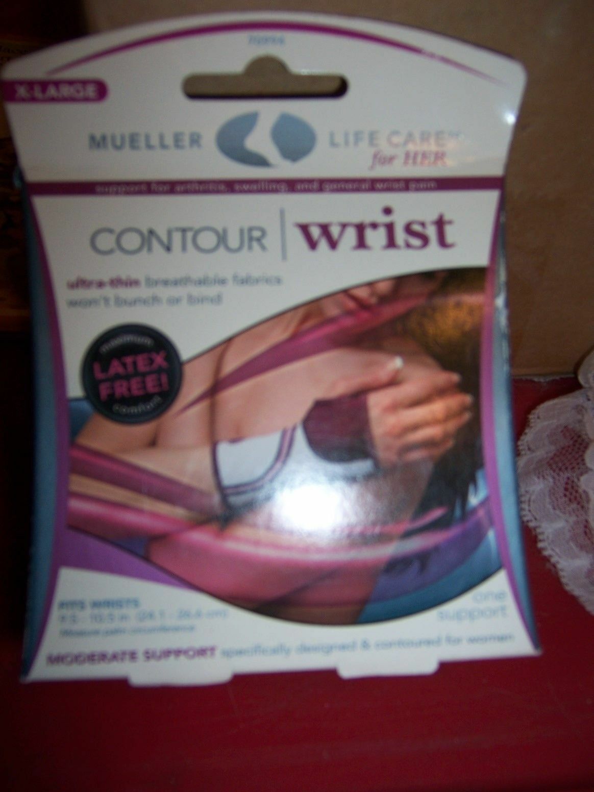 NIP MUELLER Life Care for Her Contour Wrist Support – SIZE XL