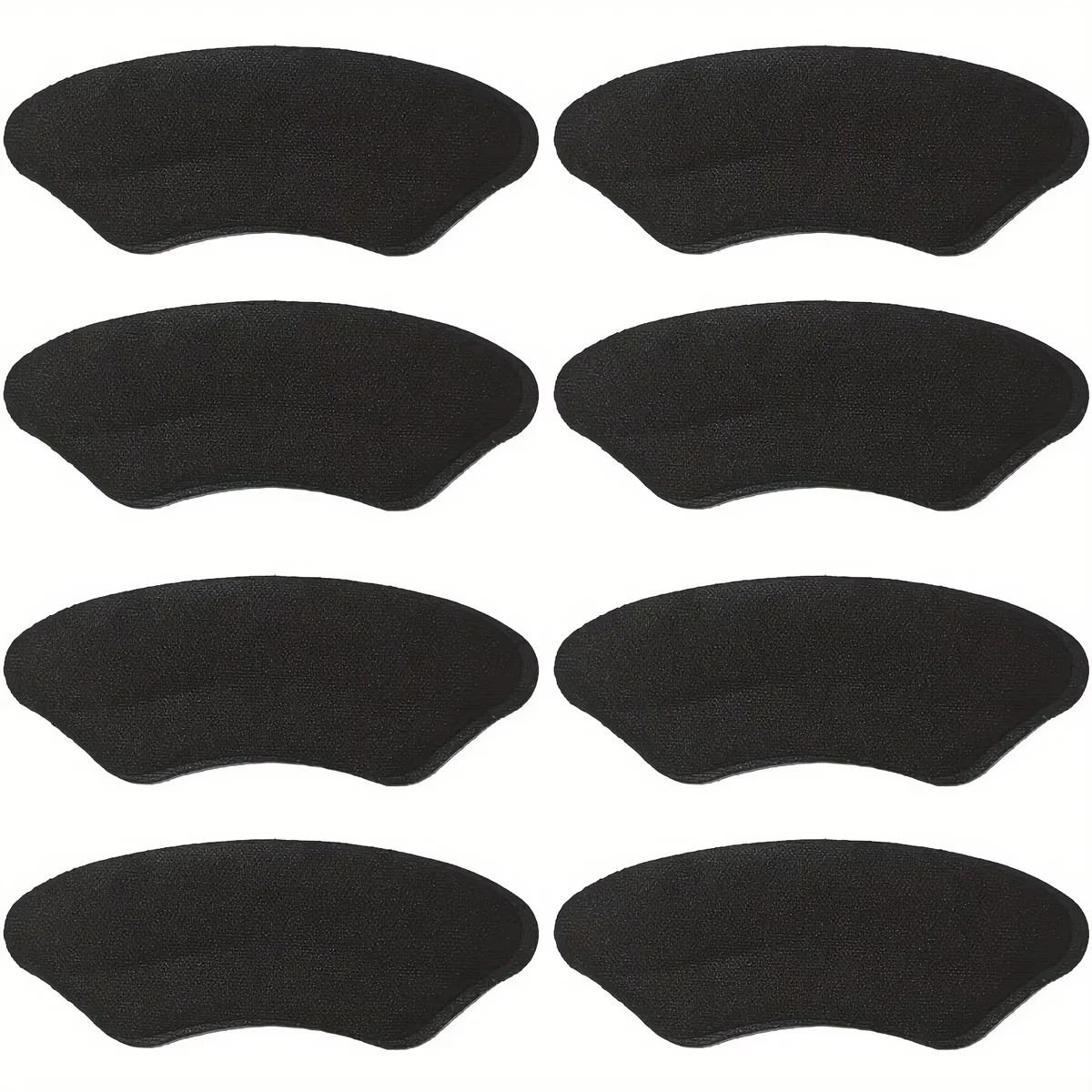 8-Pack Heel Pads for Too Big Shoes Self-Adhesive Heel Protectors Heel Inserts