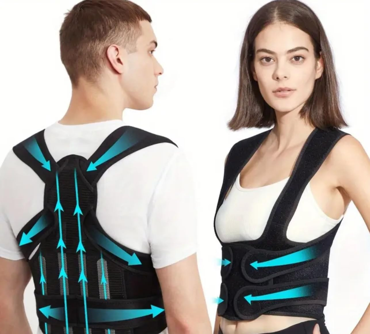 Brace Posture Corrector for Women, Back Straightener Posture Corrector, Sc
